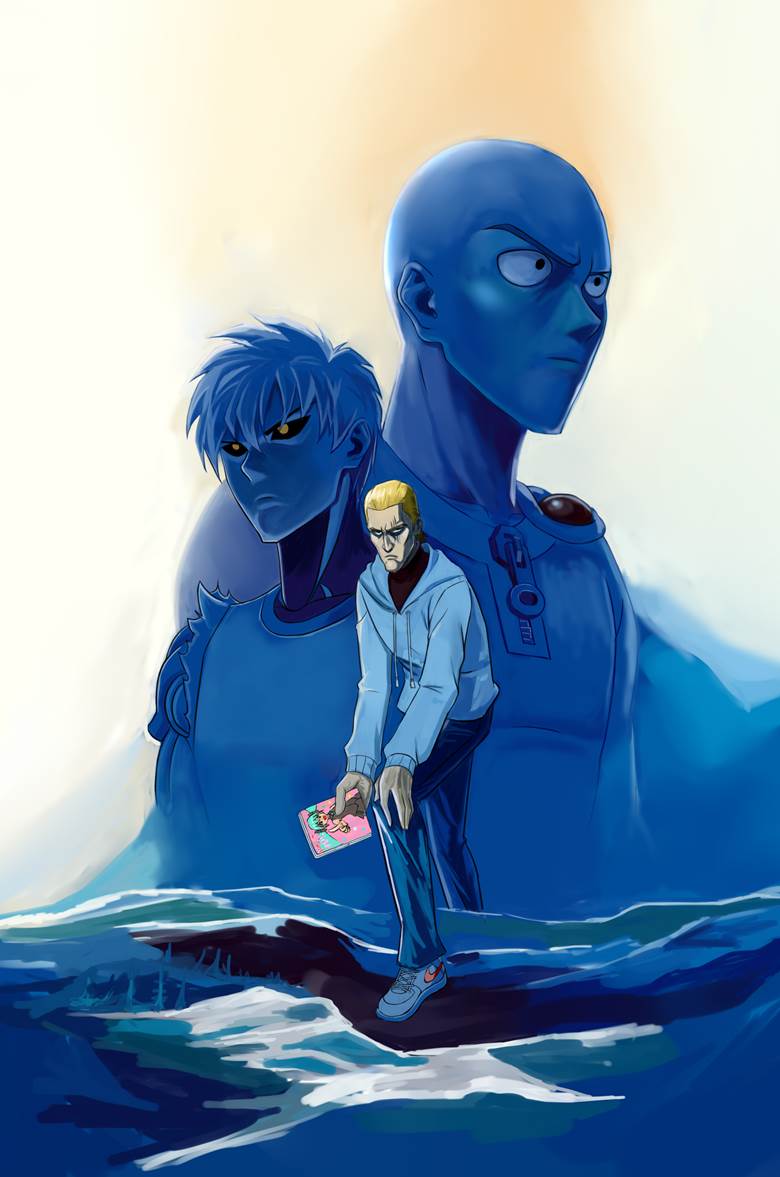 一拳超人, 埼玉, 杰诺斯, king, 机动战士高达, King (One-Punch Man)