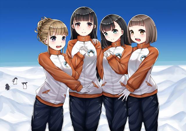 比宇宙更远的地方, A Place Further than the Universe, Hinata Miyake, Shirase Kobuchizawa, Yuzuki Shiraishi, Mari Tamaki, 女孩子, Antarctic