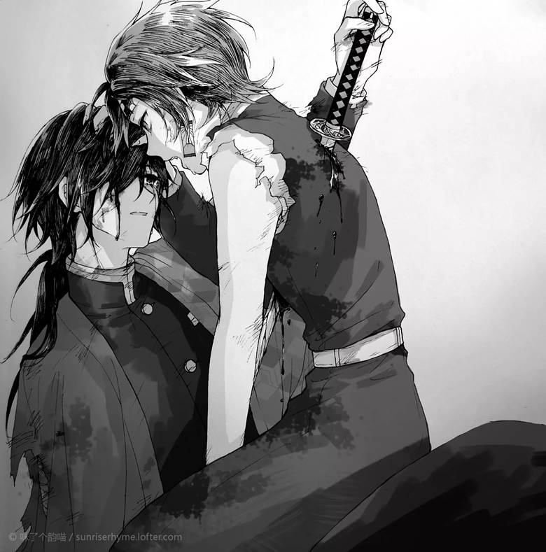 鬼灭之刃, 富冈义勇, 灶门炭治郎, 义勇×炭治郎, demon Tanjiro, Demon Slayer: Kimetsu no Yaiba 1000+ bookmarks