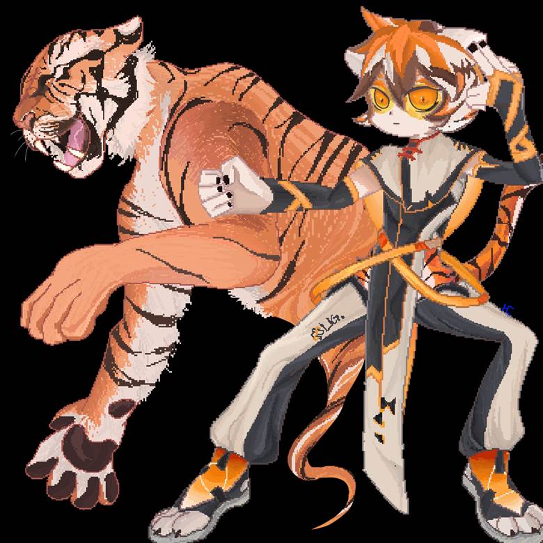 点阵图, Waai Fu, Waifu, 槐琥（明日方舟）