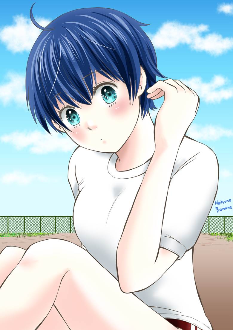 短发, pixiv今日出题, 女孩子