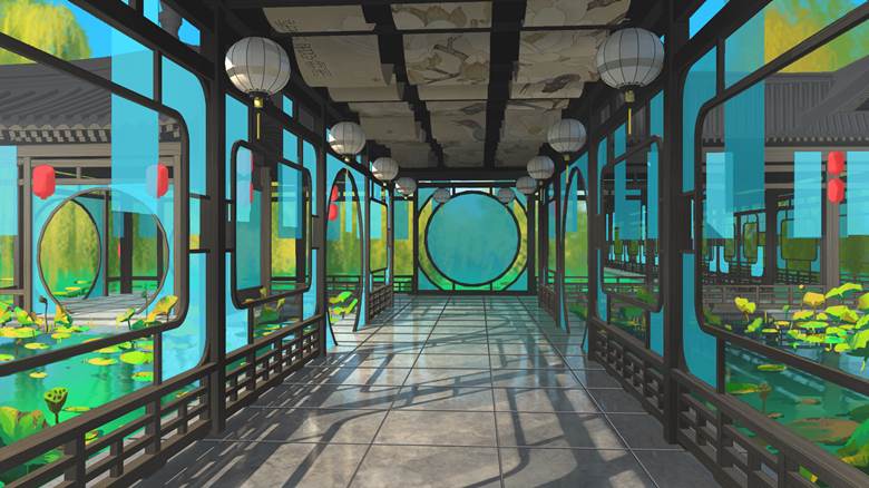 原创, background, 风景, 场景, 东方, creation, sky, Xiatian, 中国风