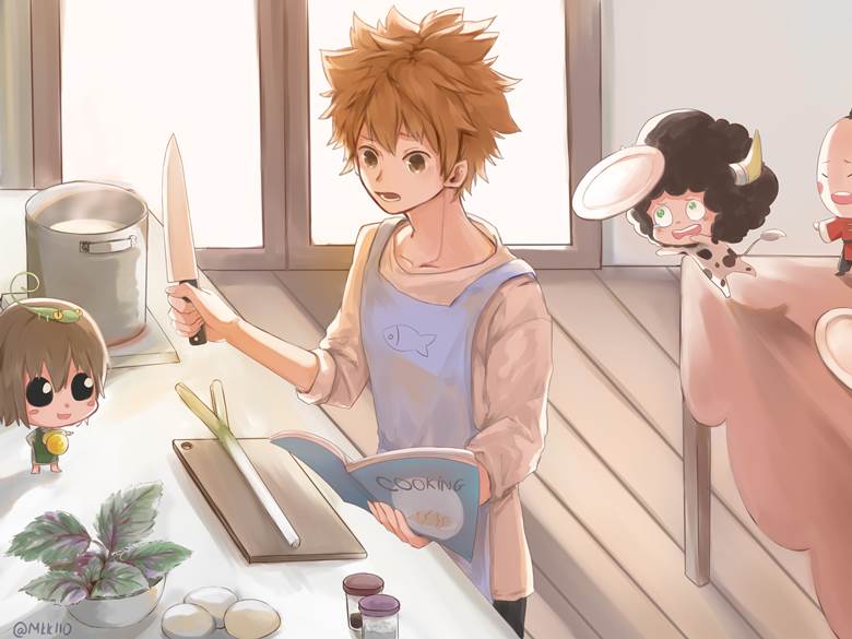 沢田纲吉, 家庭教师HITMAN REBORN!, rambo