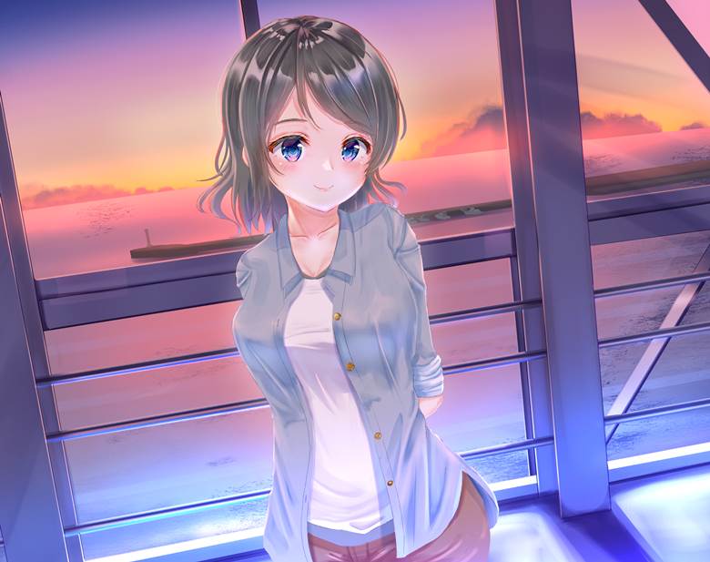 渡辺曜ちゃん パナハムイラストお的lovelive插画图片 Bobopic
