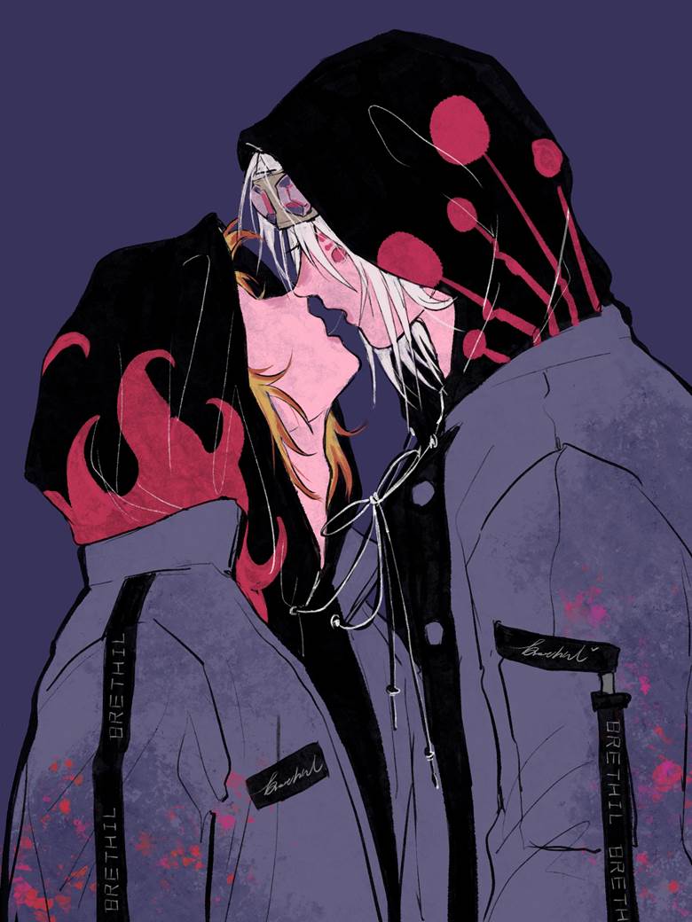 鬼灭之刃, Kimetsu no Yaiba BL fanwork, 宇髄×杏寿郎, Tengen Uzui, 炼狱杏寿郎, Demon Slayer BL fanwork 3000+ bookmarks