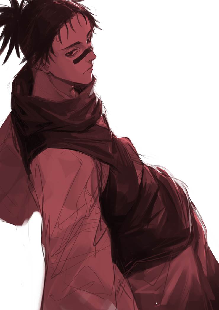 胀相アカネグモ的咒术回战插画图片