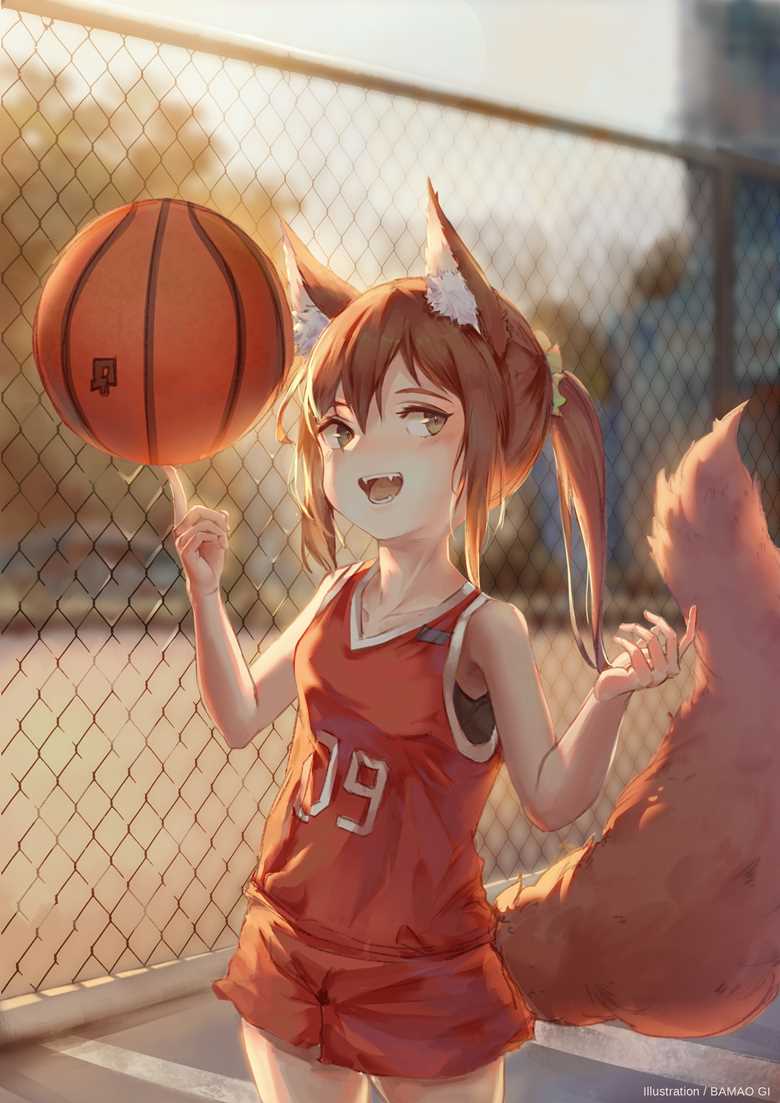 打篮球的女生动漫图片
