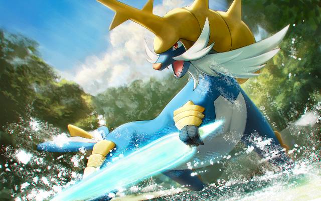 samurott,口袋妖怪,精灵宝可梦图片