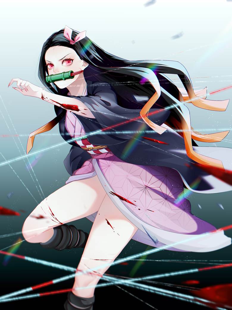 Nezuko, 鬼灭之刃, Demon Slayer: Kimetsu no Yaiba, 灶门祢豆子, Demon Slayer: Kimetsu no Yaiba 1000+ bookmarks