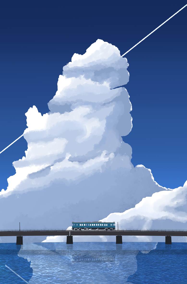 background, 风景, 原创, 原创, 积雨云, 云, 蓝天, 夏天, 夏日天空, sky