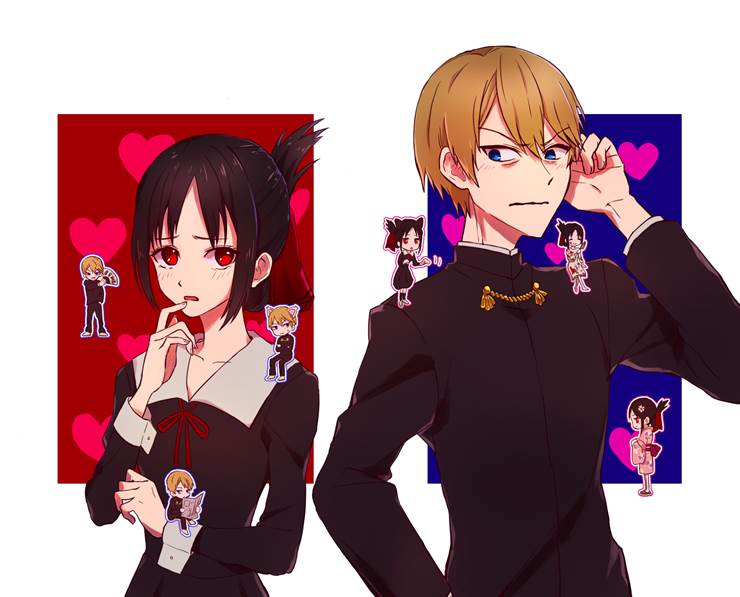 Miyuki Shirogane, 四宫辉夜, 辉夜大小姐想让我告白~天才们的恋爱头脑战~, Shirogane/Kaguya