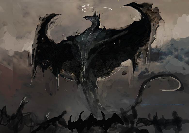 ドラゴンワンドロ|子畑的怪物pixiv插画图片