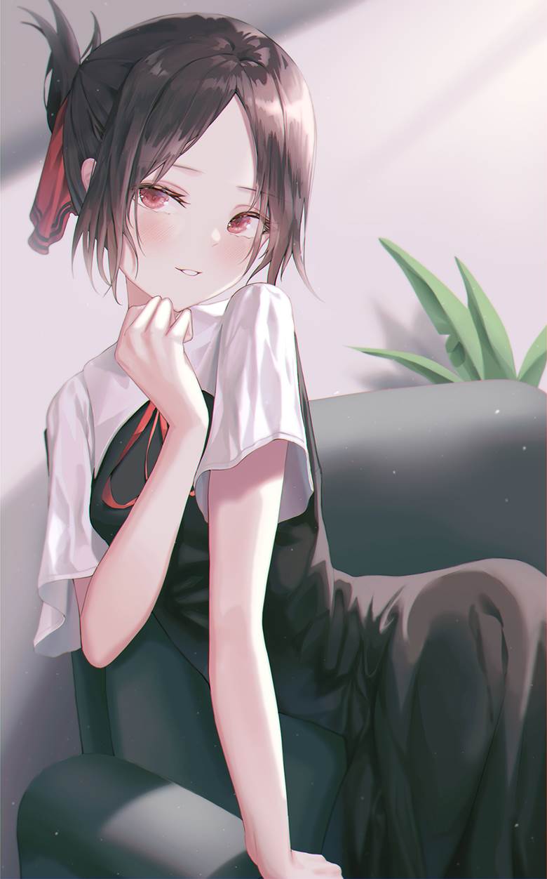 辉夜大小姐想让我告白~天才们的恋爱头脑战~, 四宫辉夜, 真是可爱呢, string ribbon, 背心裙, summer clothes, 辉夜大小姐想让我告白1000收藏, jumper skirt