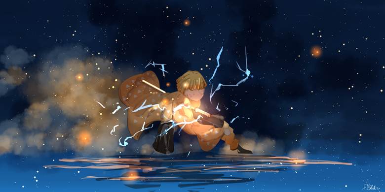 鬼灭之刃, Zenitsu Agatsuma, Zenitsu