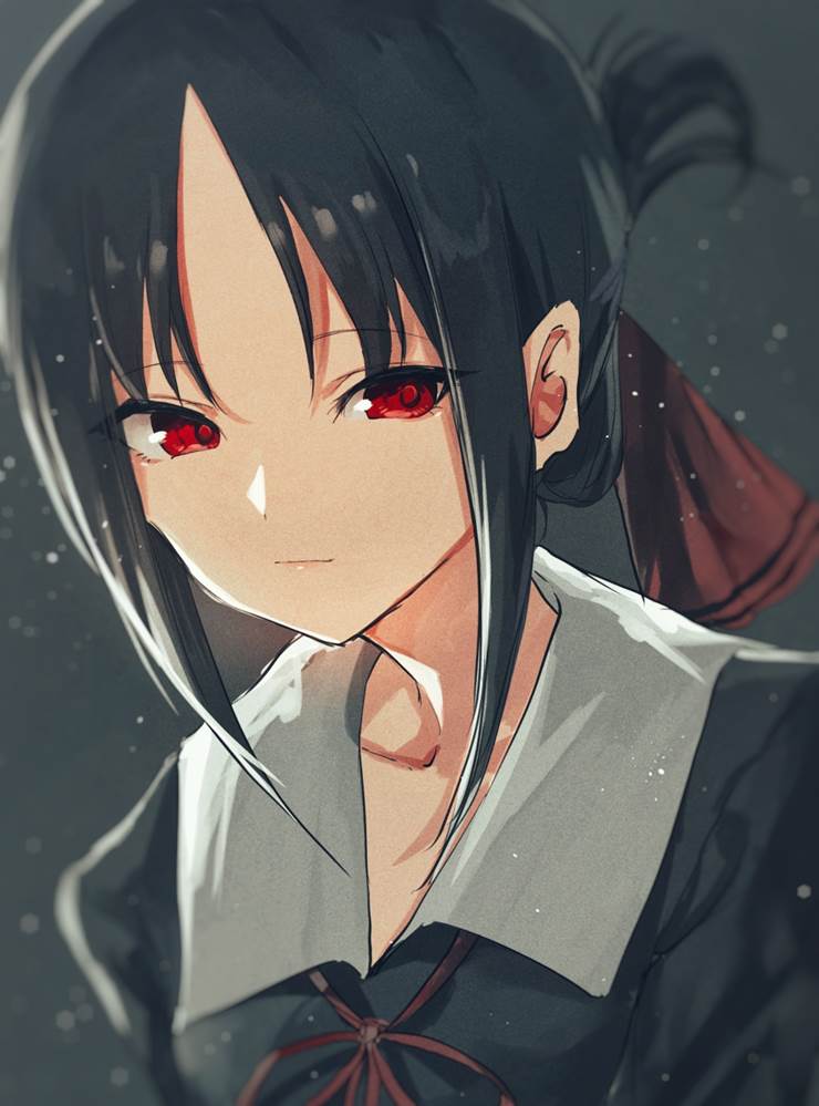 辉夜大小姐想让我告白~天才们的恋爱头脑战~, 辉夜大小姐, 四宫辉夜, 插画, 女孩子, 辉夜大小姐想让我告白100收藏