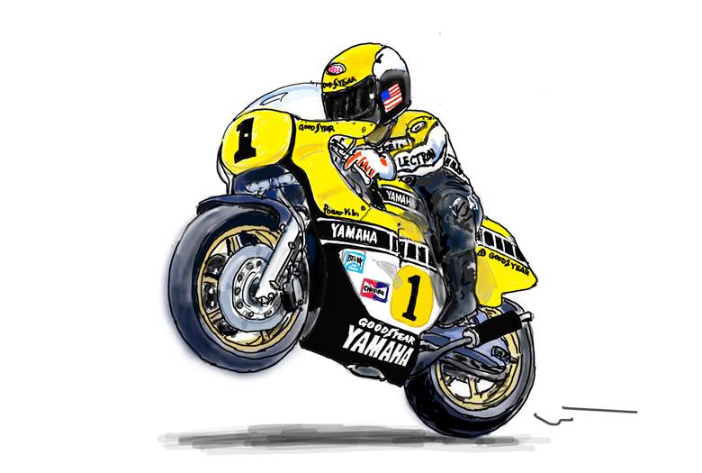 yamahayzr5001979もなち的pixiv摩托车插画图片