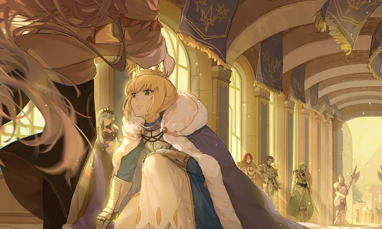 加冕|KAYA_的Fate/GrandOrder插画图片