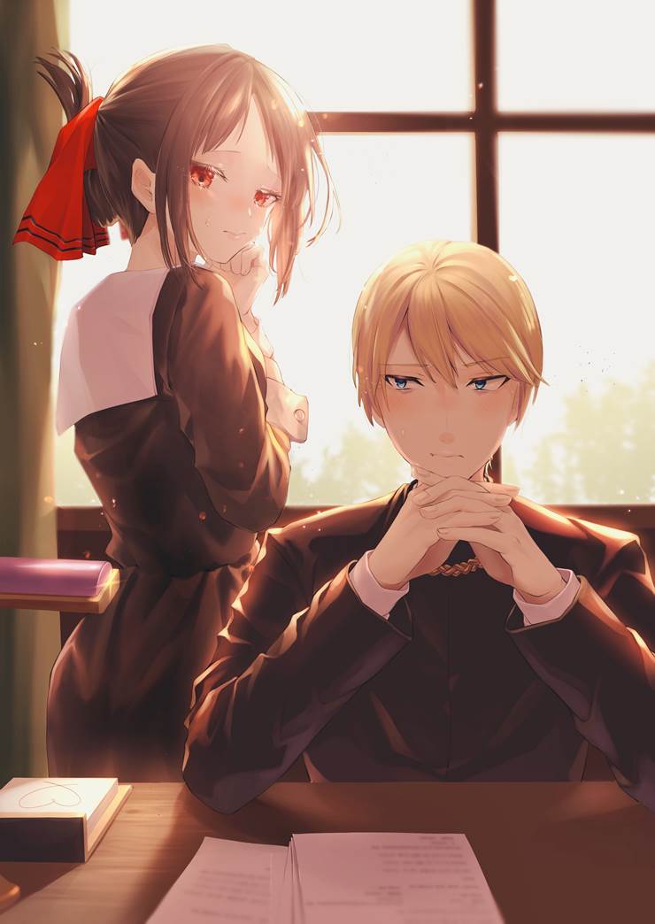 Kaguya-Sama: Love is War, Kaguya-sama, Kaguya Shinomiya, Miyuki Shirogane, Chika Fujiwara, Yu Ishigami, Miko Iino, Kaguya-sama: Love is War 1000+ bookmarks, Shirogane/Kaguya