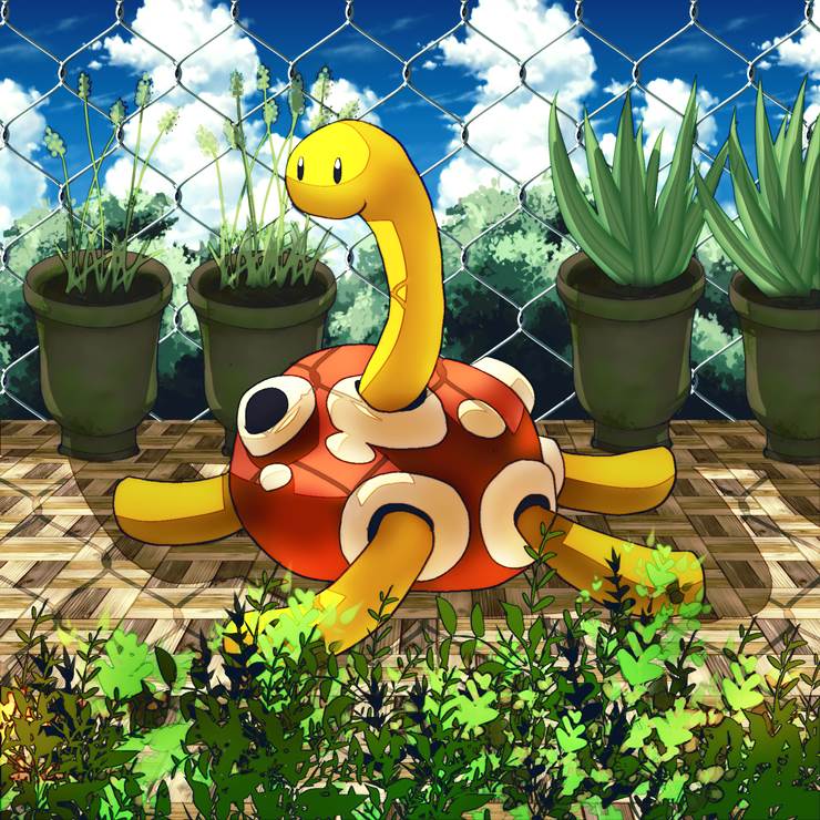 精灵宝可梦, Shuckle, 夏日天空, Pokemon 100+ bookmarks