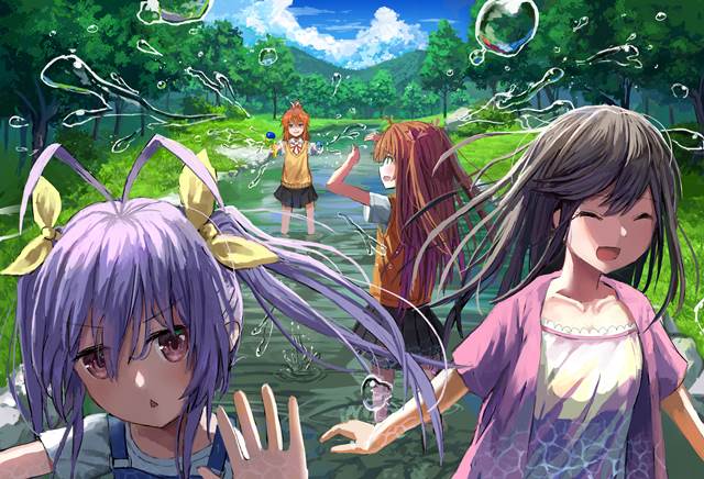 悠哉日常大王, 宫内莲华, Hotaru Ichijou, Komari Koshigaya, Natsumi Koshigaya, 夏天