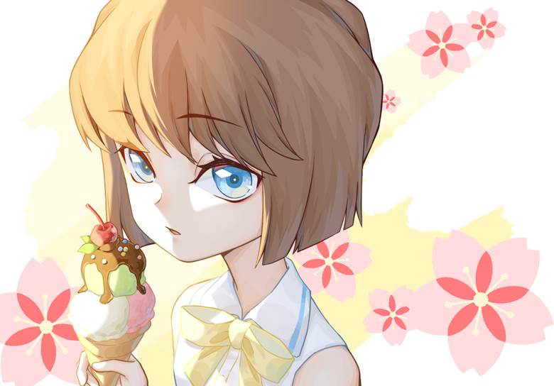 haibara ai, case closed, doujin