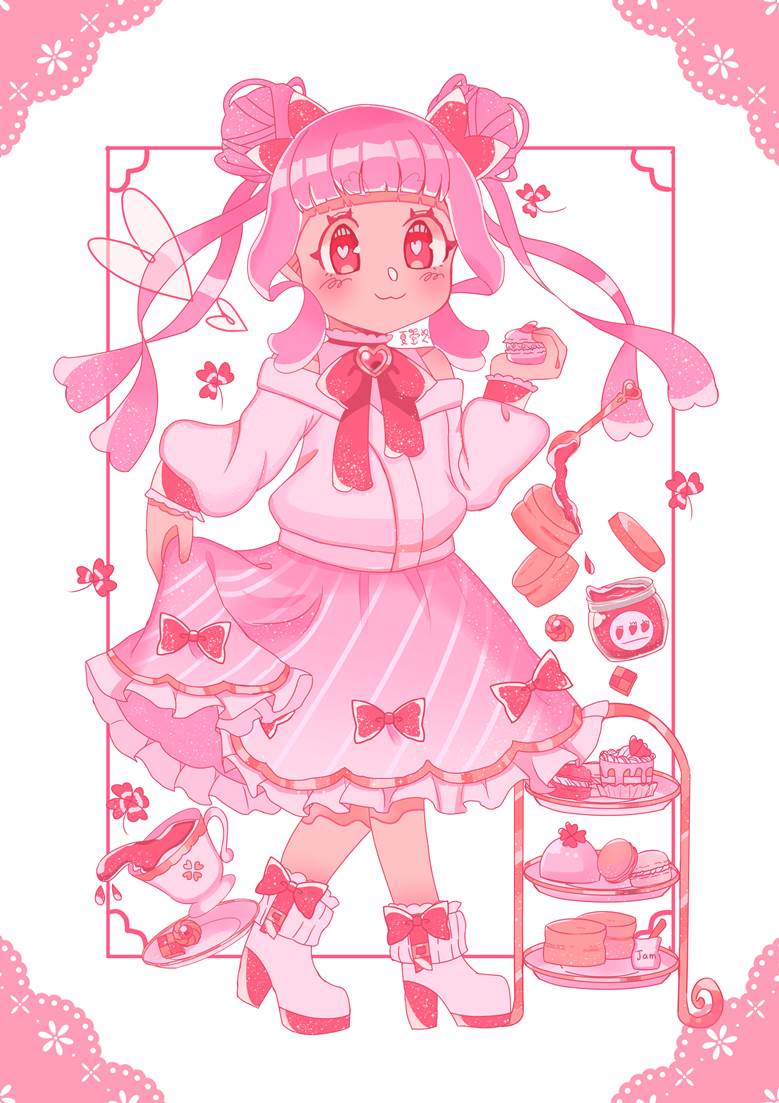 原创, 原创, 女孩子, girl, 可爱即是正义, heart, 洛丽塔