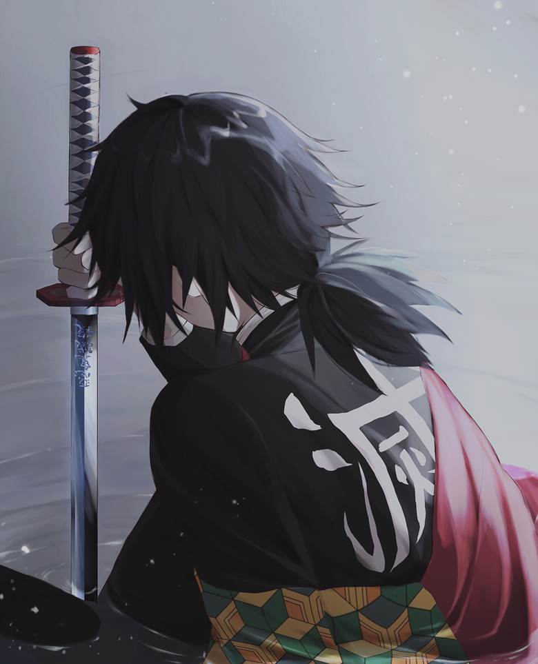 Demon Slayer: Kimetsu no Yaiba, Demon Slayer: Kimetsu no Yaiba 1000+ bookmarks, illustration, Giyu Tomioka, beautiful, Demon Slayer: Kimetsu no Yaiba 1000+ bookmarks