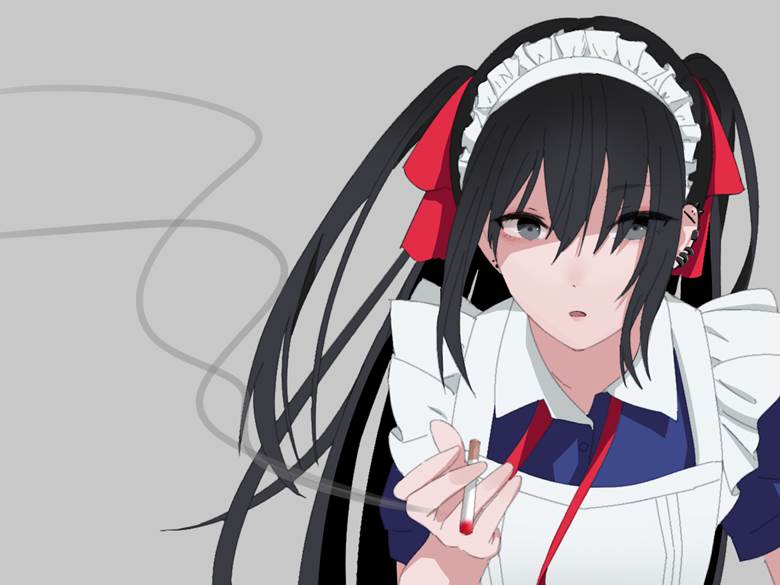 原创, 女仆, 香烟