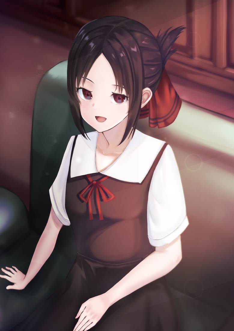 辉夜大小姐想让我告白~天才们的恋爱头脑战~, 四宫辉夜, summer clothes, string ribbon, 背心裙