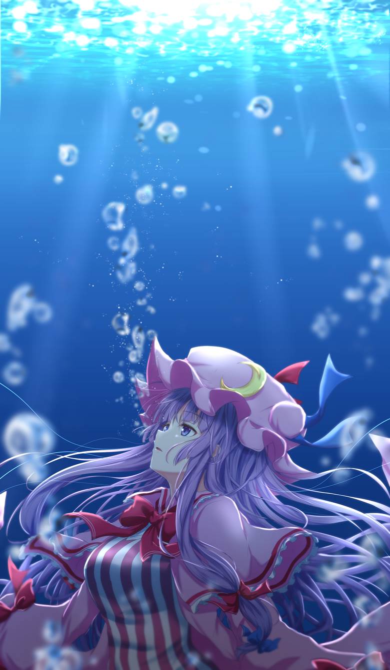 水中|Ram的帕秋莉·诺蕾姬插画图片