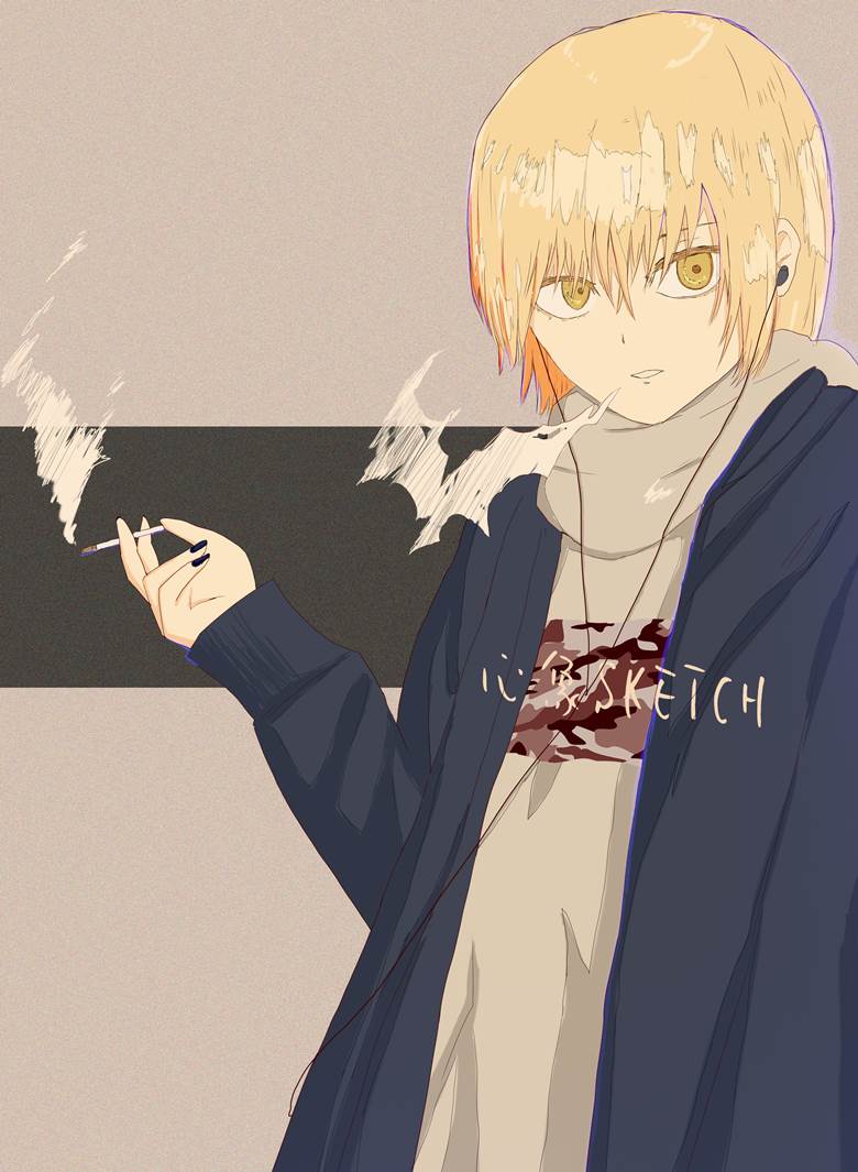 原创, 女孩子, 假小子, tobacco, 香烟, 清凉感