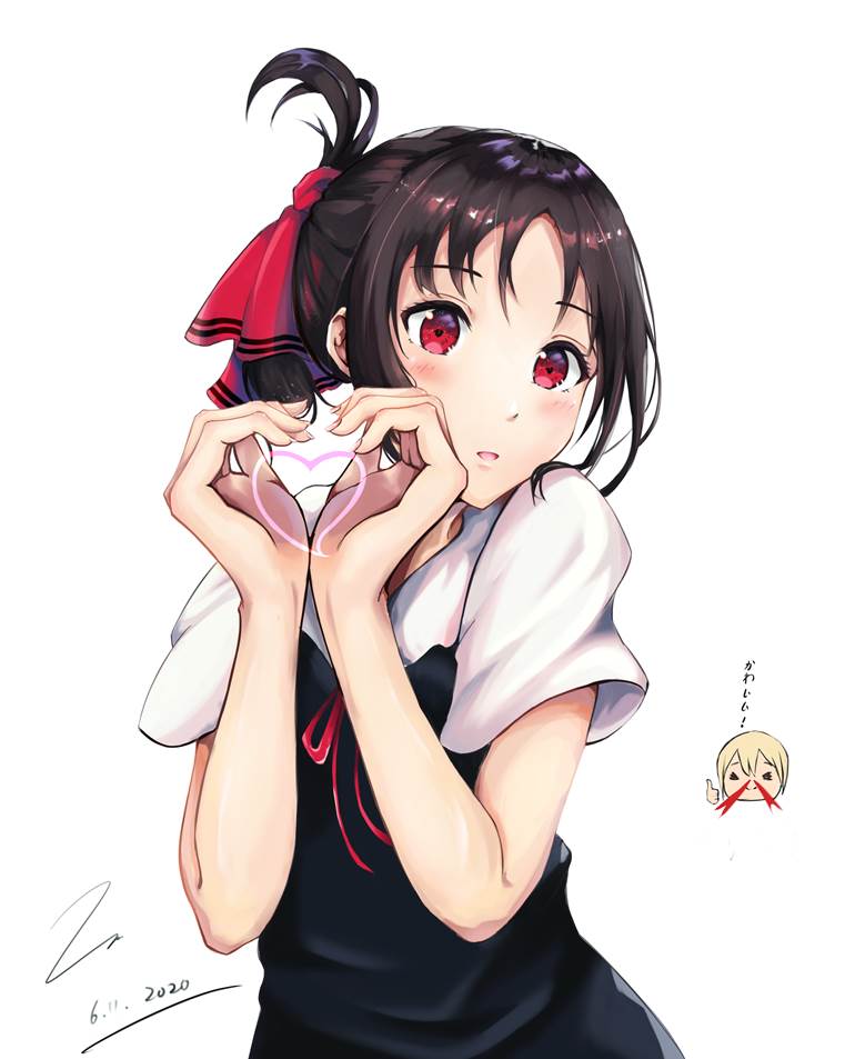 Kaguya-Sama: Love is War, Kaguya Shinomiya, summer clothes, jumper skirt, string ribbon