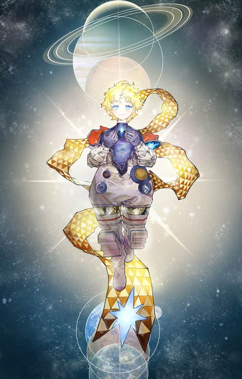 fgopale blue dot|hd的旅行者(fate)插画图片