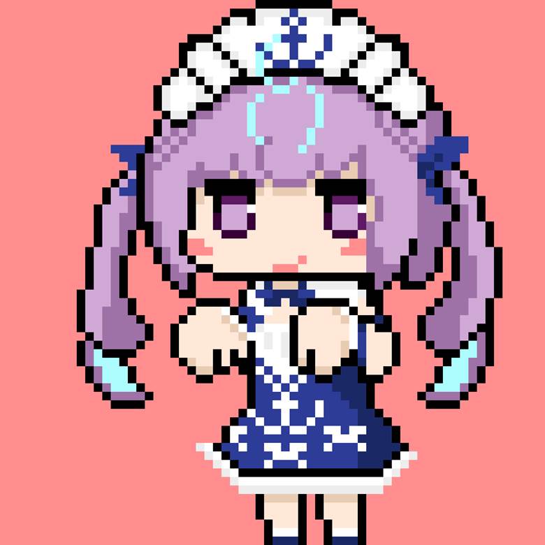 点阵图, pixel art, 可爱