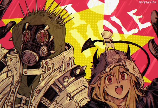 dorohedoro, 二阶堂, Kaiman, squirrel