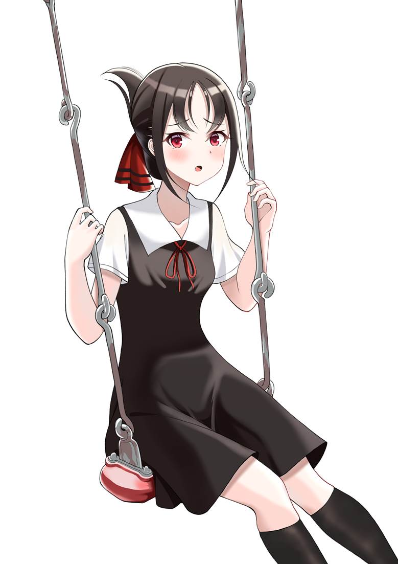 女孩子, 四宫辉夜, 秋千, 辉夜, 版权, 动画, 辉夜大小姐想让我告白~天才们的恋爱头脑战~, uniform