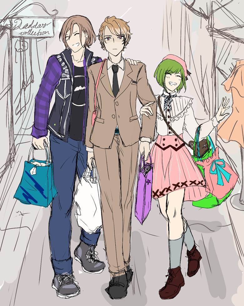Itaru Chigasaki, Banri Settsu, Yuki Rurikawa