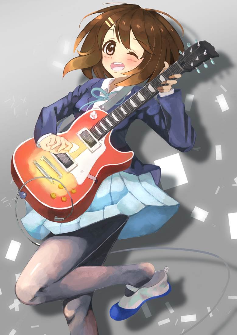 吉他, sister, 平泽唯, 轻音少女