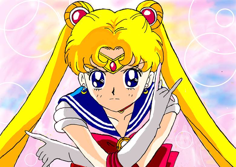 セーラームーン|SailorBoon的美少女战士插画图片
