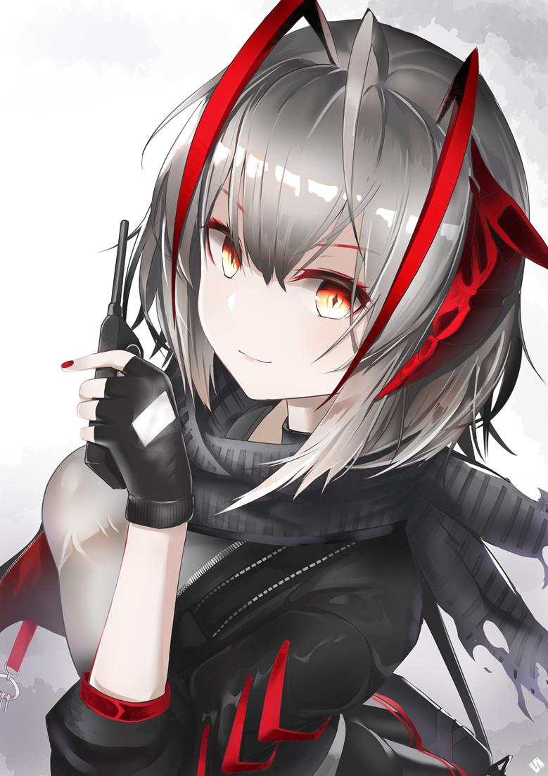 Arknights, 明日方舟, W（明日方舟）, 女孩子, scarf