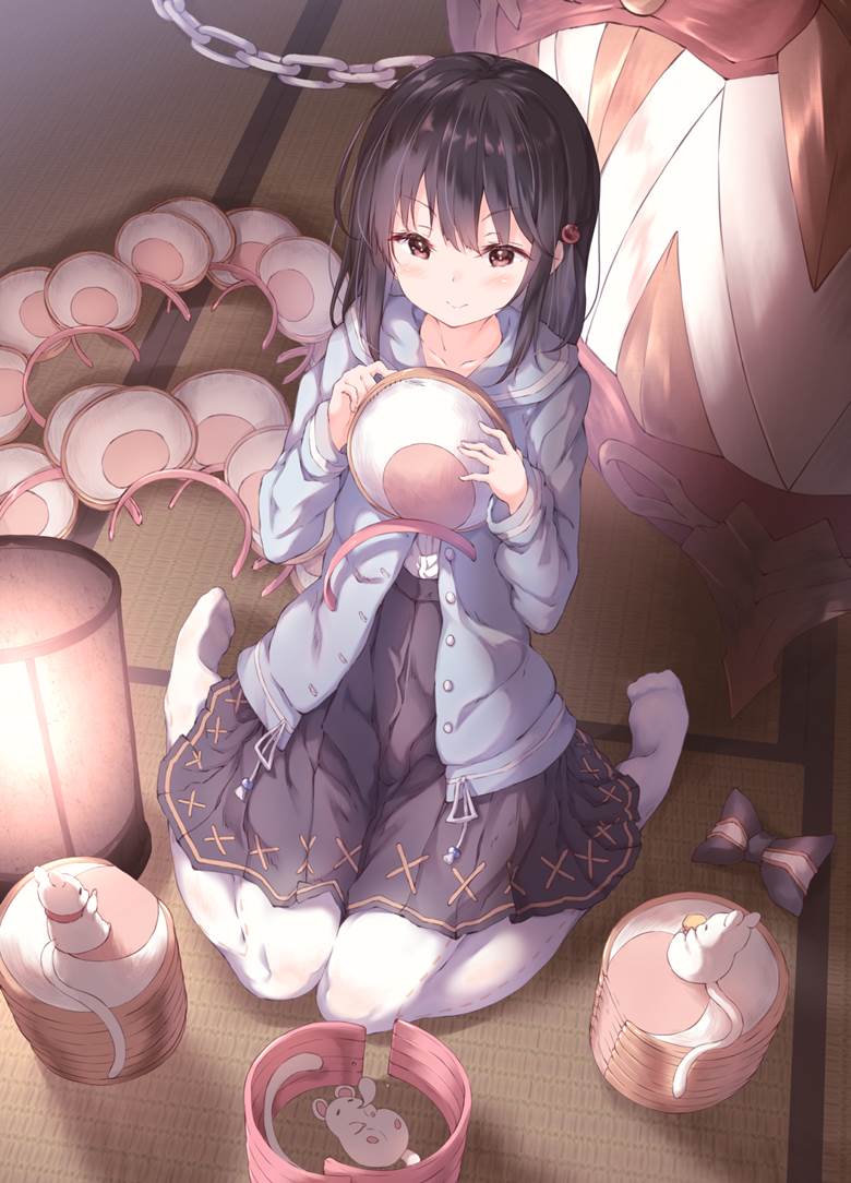 碧蓝幻想, 十二神将(碧蓝幻想), Vikala, 着袜足底, 鸭子坐, 水手服, Granblue Fantasy 1000+ bookmarks