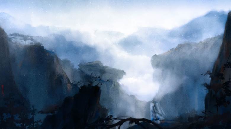 插画, 商业绘图, 风景, 原创, 原创, ancient, background