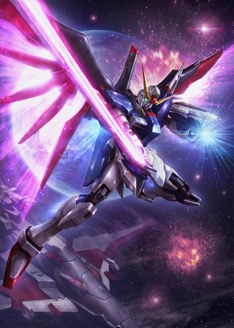 Destiny Gundam|TomLiu的高达插画图片