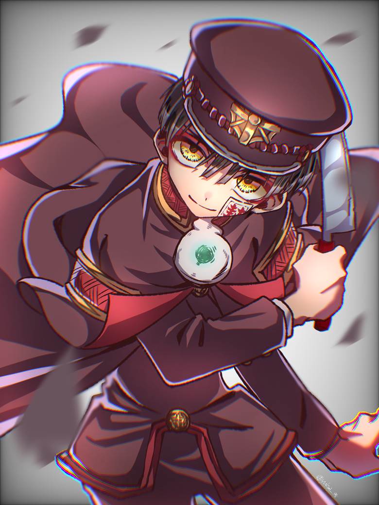 七番様|ゆきみ的地缚少年花子君插画图片