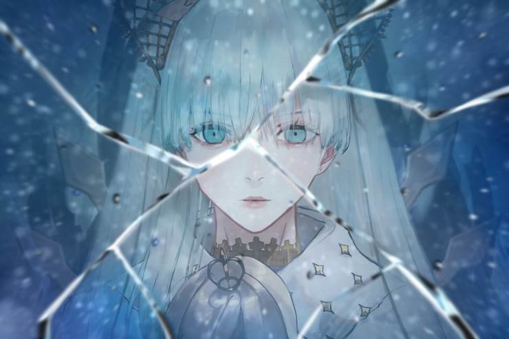 Fate/GrandOrder|插画师ねこのけだま的阿纳斯塔西娅插画图片