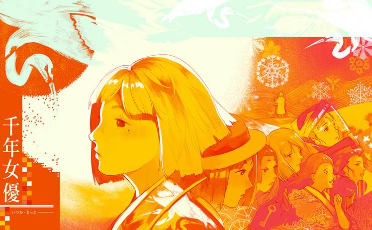浪漫贯彻始终，《千年女优》pixiv插画图片