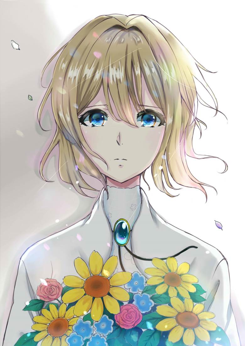 紫罗兰永恒花园, bouquet, 薇尔莉特·伊芙加登, 永远与自动手记人偶