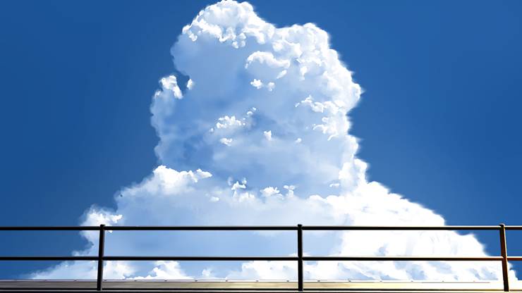 原创, background, 风景, 原创, sky, 云, 夏日天空, 积雨云, 夏天, 蓝天