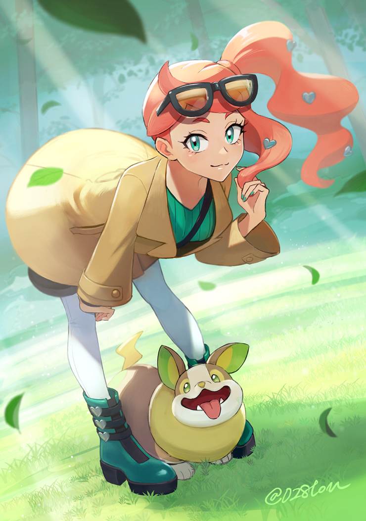 精灵宝可梦, 宝可梦剑盾, Sonia (Pokémon), Pokémon 1000+ bookmarks, Yamper