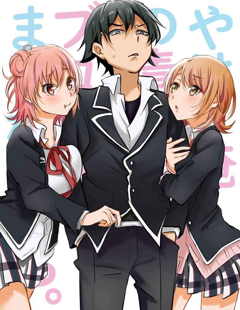 My Youth Romantic Comedy Is Wrong, Hachiman Hikigaya, Yui Yuigahama, Iroha Isshiki, oregairu